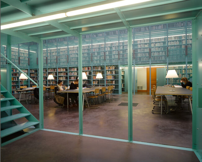 Architectuurbibliotheek UGent, OFFICE Kersten Geers David Van Severen (Foto: Bas Princen) Architectuurbibliotheek UGent, OFFICE Kersten Geers David Van Severen (Foto: Bas Princen)