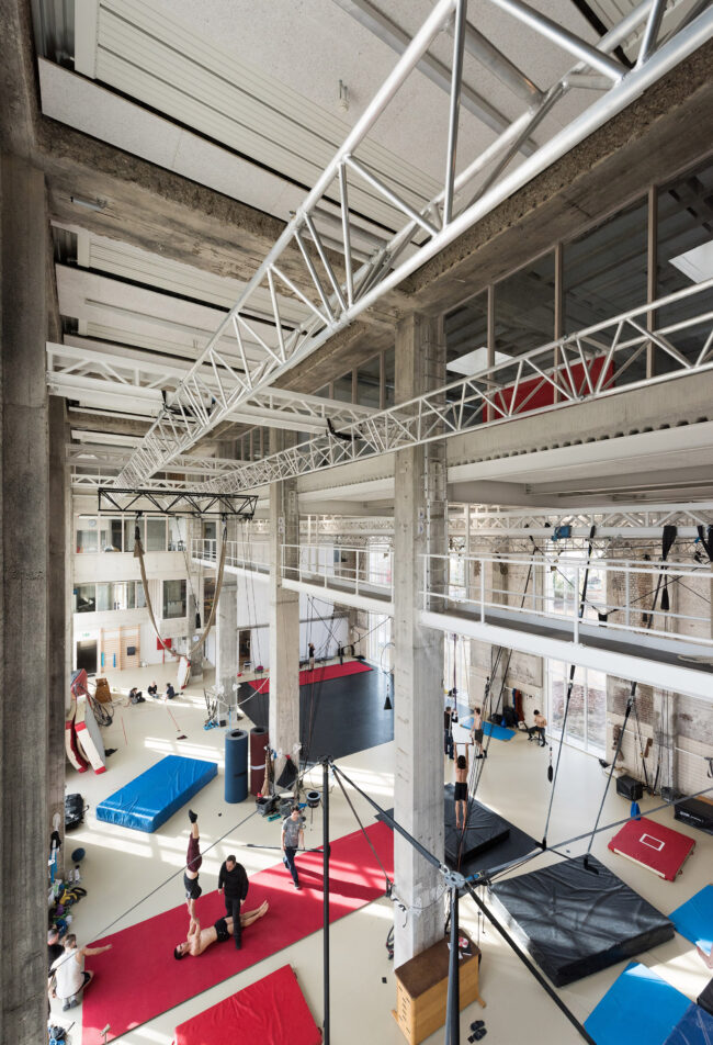 Esac – Ecole supérieure des arts du Cirque / Esac – Superior School of Circus Arts , Atelier d’Architecture Daniel Delgoffe (Foto: François Dethor)