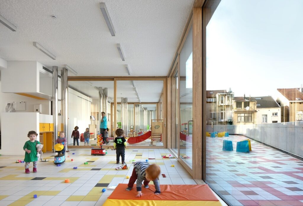 Nieuw Kinderland, ZAmpone architectuur en BUROBILL Architecten, (Foto: Filip Dujardin)