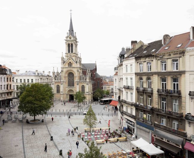 Sint-Gillisvoorplein, Bureau Bas Smets, (Foto: Michiel de Cleene) Sint-Gillisvoorplein, Bureau Bas Smets, (Foto: Michiel de Cleene)