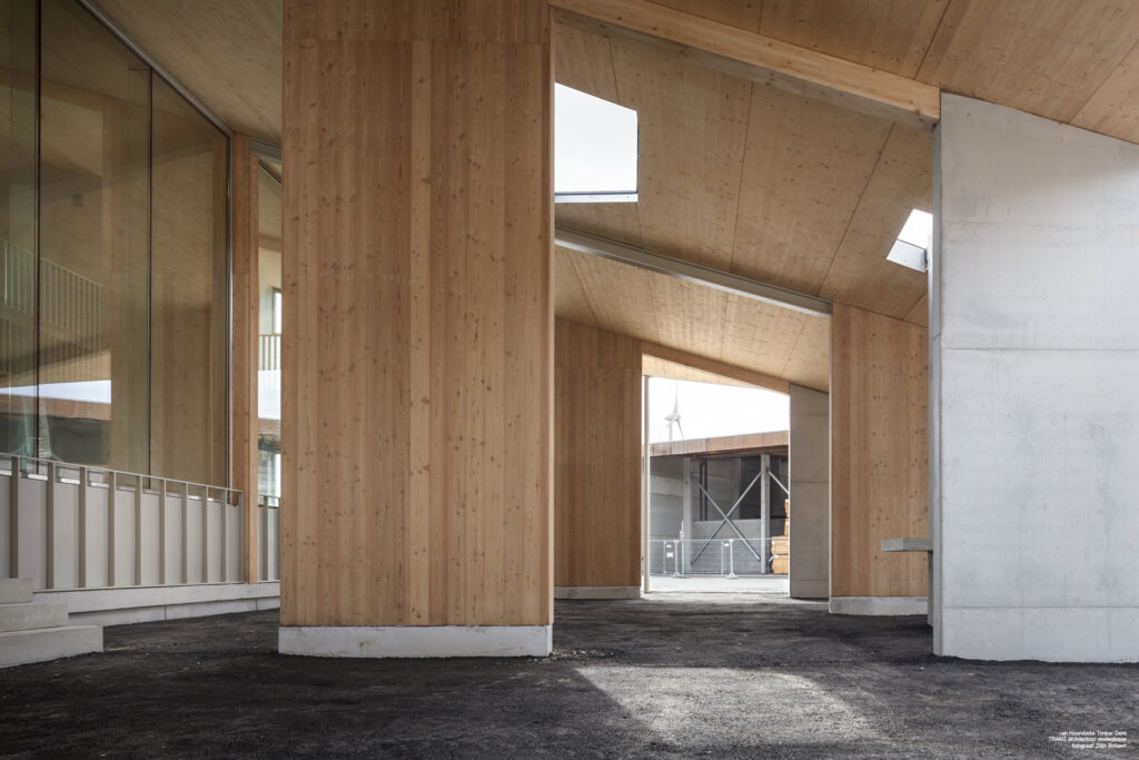 Van Hoorebeke Timber, TRANS architectuur | stedenbouw, (Foto: Stijn Bollaert)
