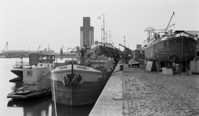 Antwerpse kaai in 1993 (Foto: Georges Charlier)